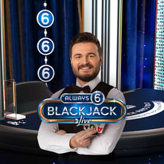 Evolution Live - Classic Always 6 Blackjack 2
