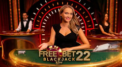 Evolution - Free Bet Blackjack 22