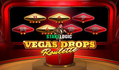 Stakelogic Live - Vegas Drops Roulette