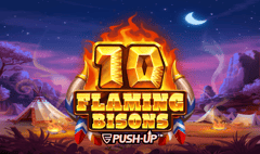 Push Gaming - 10 Flaming Bisons