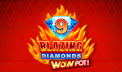 SpinPlay Games - 9 Blazing Diamonds WOWPOT