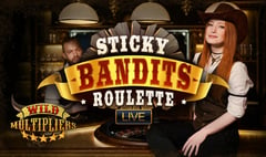 Playtech Live - Sticky Bandits Roulette Live