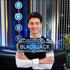 Evolution Live - VIP Always 6 Blackjack 2