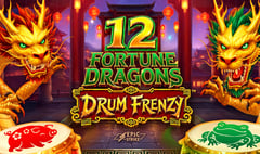 Circular Arrow - 12 Fortune Dragons Drum Frenzy™