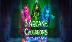 Hacksaw Gaming - 3 Arcane Cauldrons
