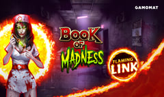 Gamomat - Book of Madness Flaming Link