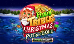 Gameburger Studios - Fishin' Triple Christmas Pots of Gold POWER COMBO