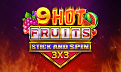 Gaming Corps - 9 Hot Fruits Stick and Spin 3x3