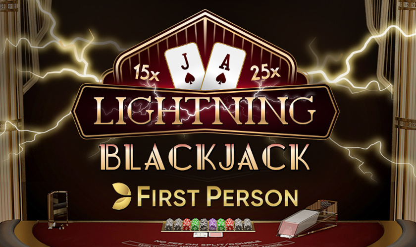 Evolution - First Person Lightning Blackjack