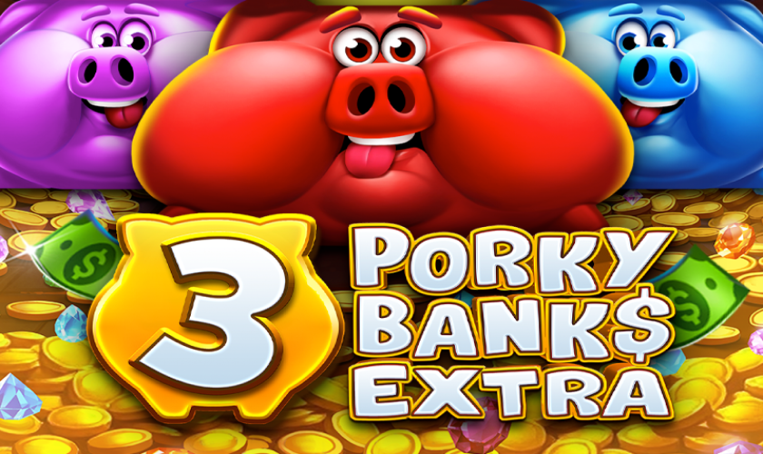 1x2 Gaming - 3 Porky Banks Hold and Win Extra